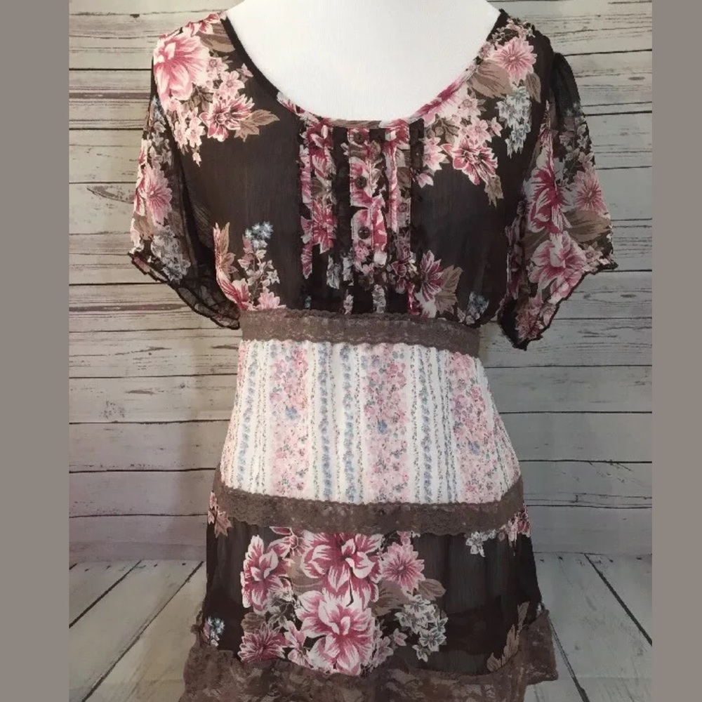 Maurice’s Plus size 0 Floral Top